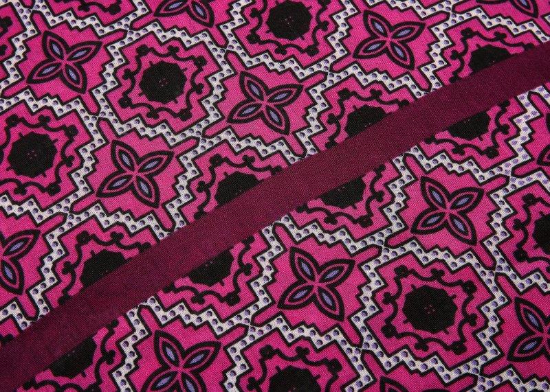 Geo Print 24 - Fuchsia (2)