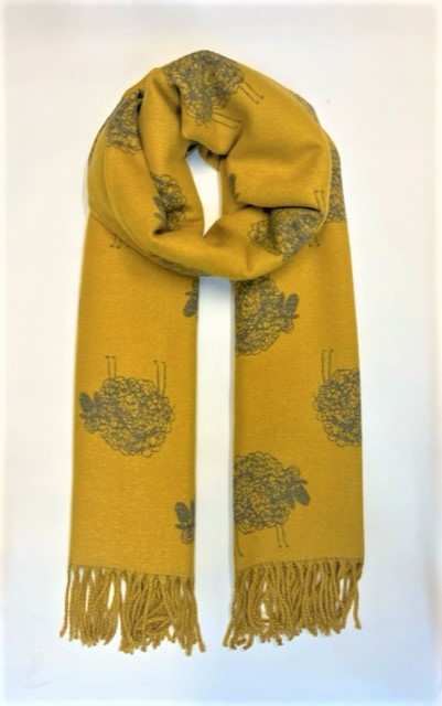 Reversible Sheep - Mustard