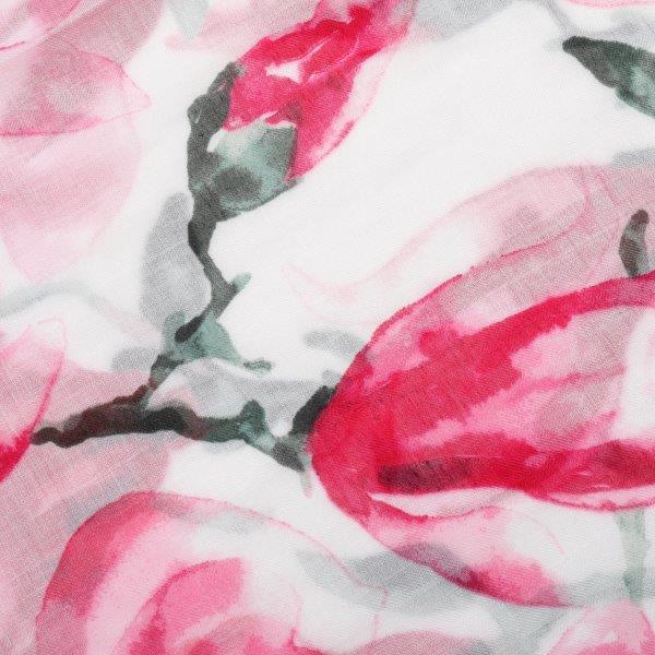 Pastel Flroal Print - White (2)