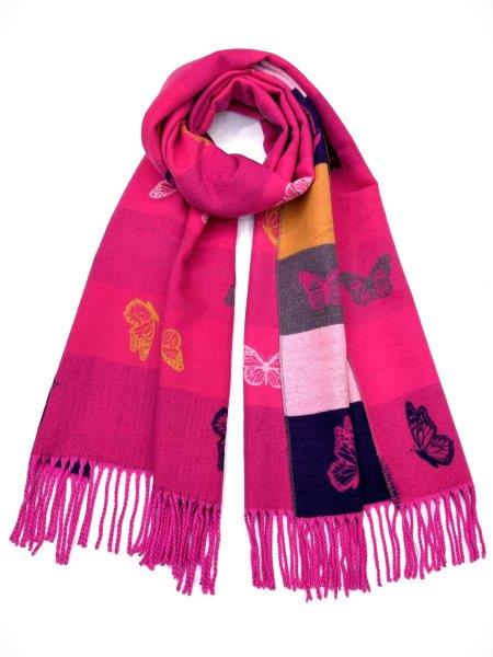 Reversible Butterfly - Fuchsia
