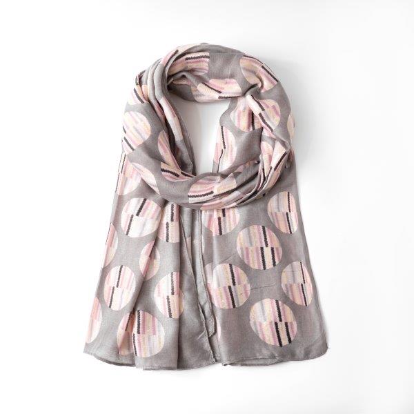 Sketched Polka Dots - Grey (8)